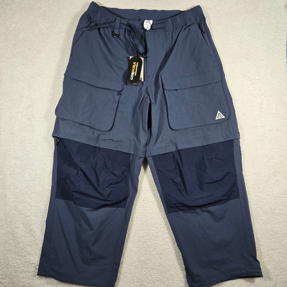 Nike ACG Smith Summit Cargo Pants Mens XL Ashen Slate Blue HV0591-437 New